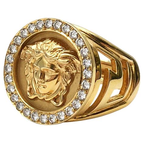 gianni versace ring|ssense versace rings.